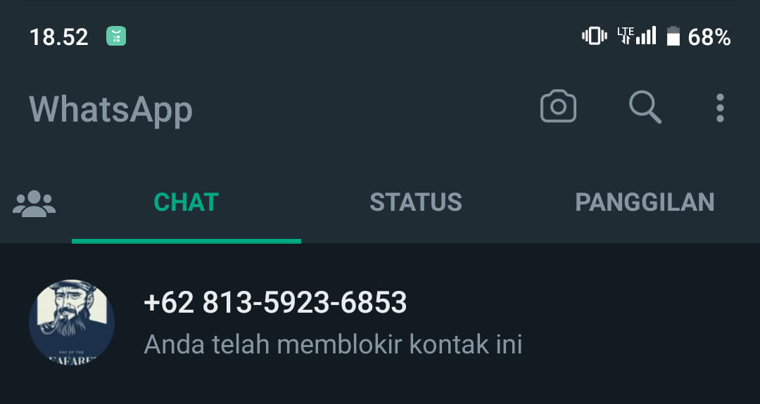 Cara Agar Nomor Tidak Dikenal Tidak Bisa WhatsApp
