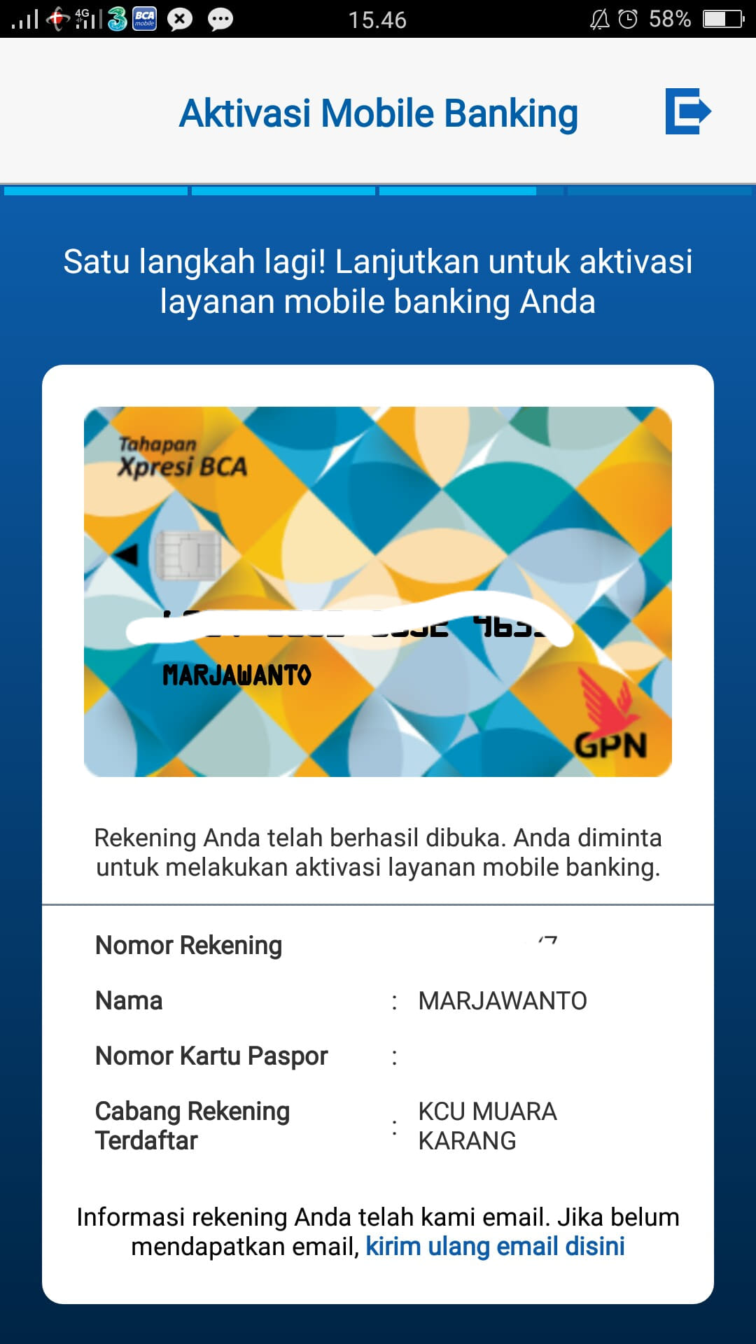 Cara Ganti Nomor M Banking BCA
