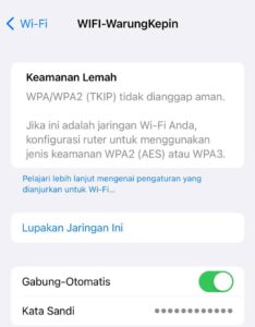 Cara Melihat Password WiFi