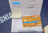 Biaya Bikin ATM Mandiri